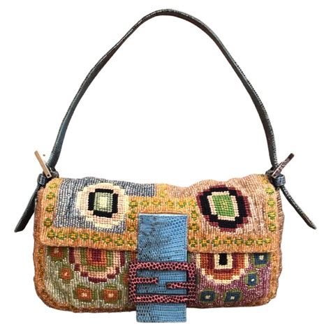 fendi baguette embroidery|baguette fendi vintage.